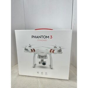 DJI Phantom 3 Standard White Fishing Drone w/ Camera Ready to Fly NEW SEALED